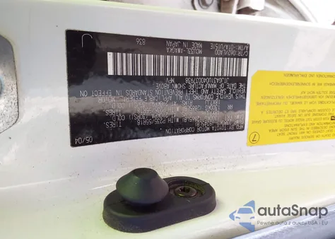 2004 Lexus Rx 330 z USA, uszkodzony, nr VIN JTJGA31U040037938